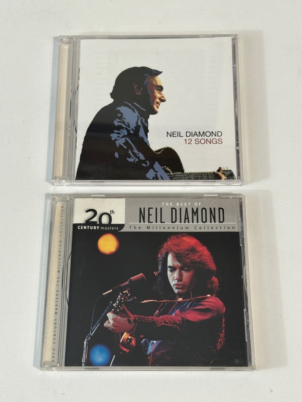 THE BEST OF NEIL DIAMOND -MILLENNIUM COLLECTION -1999 / NEIL DIAMOND 12 SONGS CD
